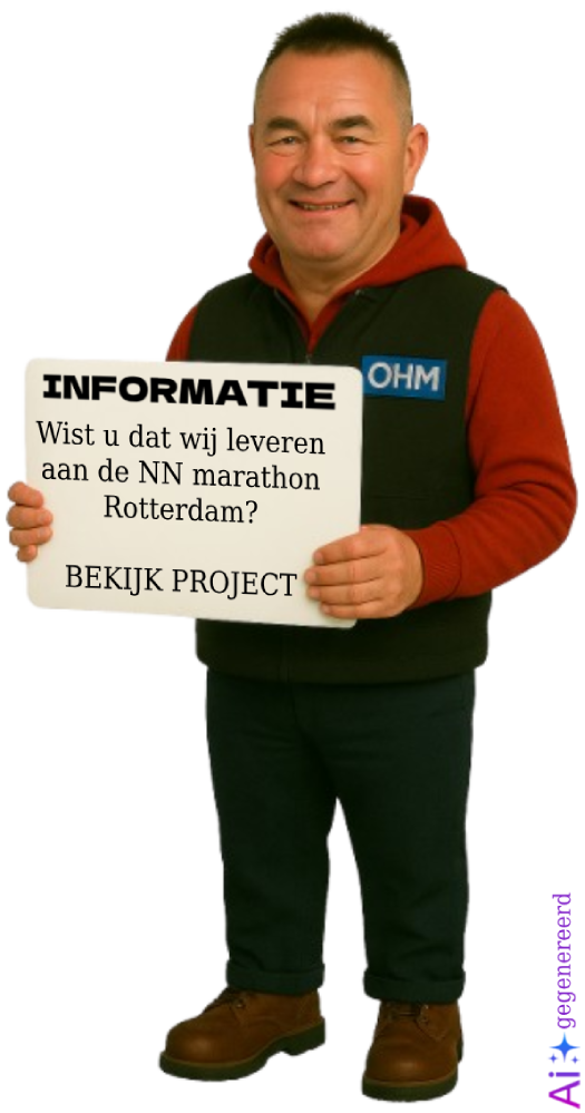 Melding NN Marathon Rotterdam Nederland